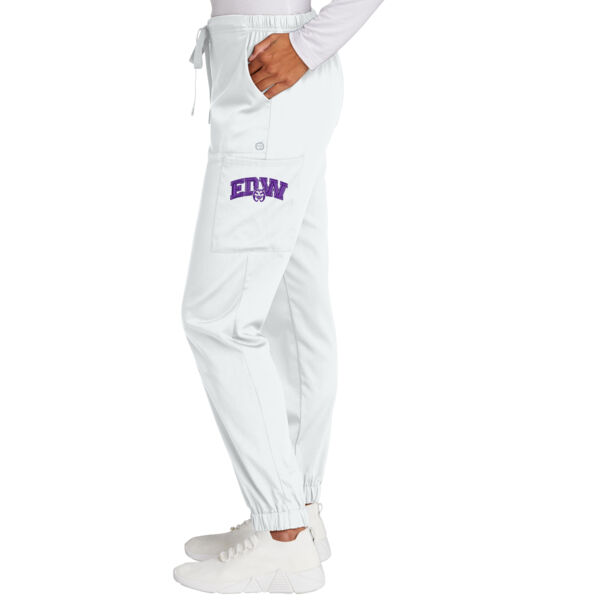 Wink Womens Premiere Flex Jogger Pants - Embroidered Logo Thumbnail
