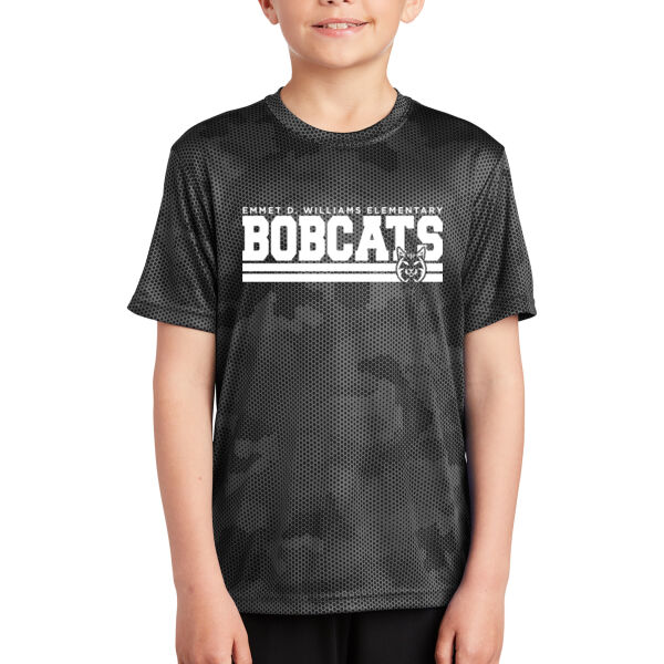 Sport-Tek - Youth CamoHex Tee - Printed Logo Thumbnail